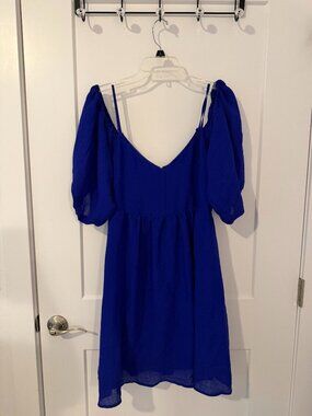 Moulinette Soeurs Royal Blue Dress